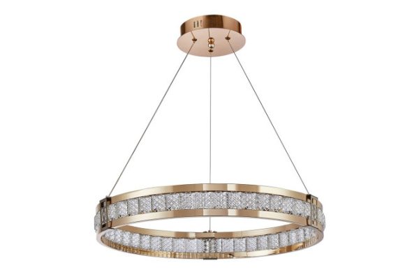Люстра подвесная LED FAVOURITE Theatrum 35.6 кв.м., 60х8х60 см, LED