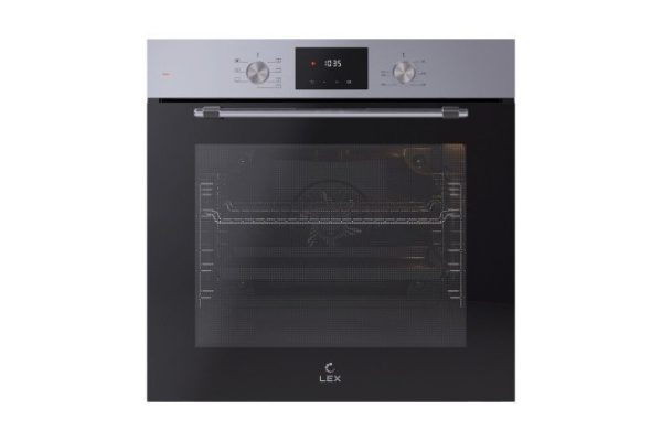 Электрический духовой шкаф EDP 671 IX MAX, чёрный, нержавеющая сталь 59.5х59.5х54.7 см