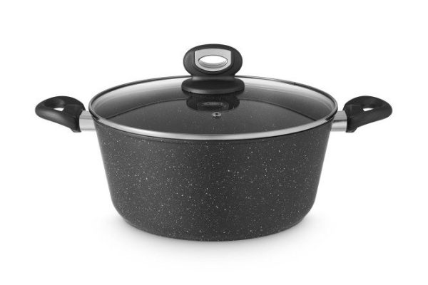 Кастрюля с крышкой BERKRAFT Miranda 6.2 л