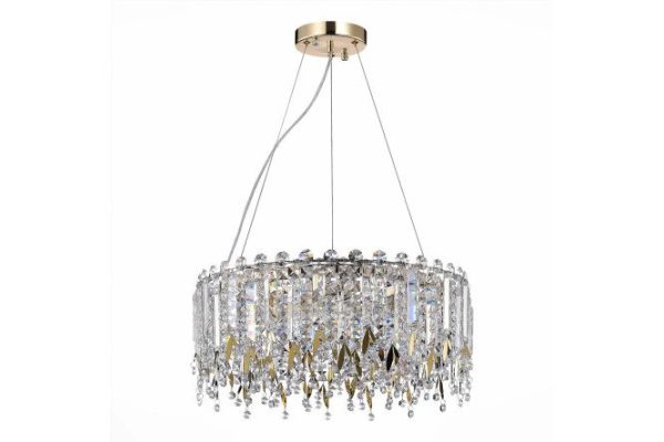 Люстра подвесная ST LUCE Desio 12 кв.м., 48.5х21.7х48.5 см, E14