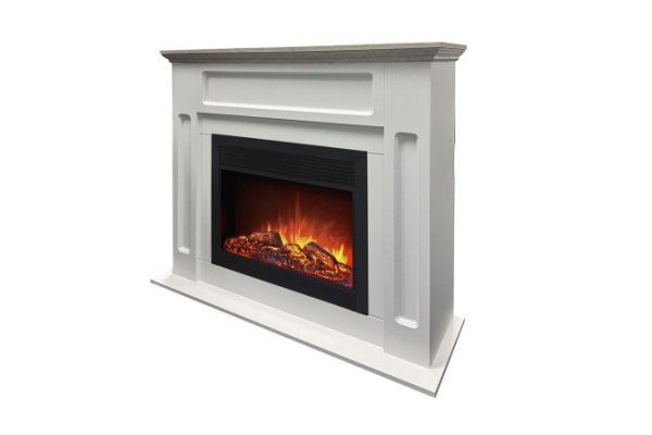 Каминокомплект Bari 26 WTM-F511 + Moonblaze-S LUX BL напольный