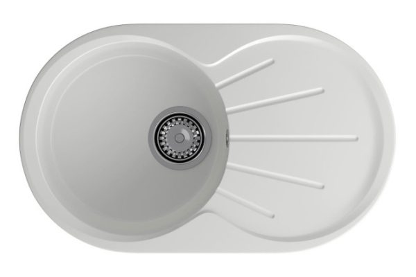 Мойка врезная с крылом GRANFEST Rondo GF-R-750L 75х46х20 см