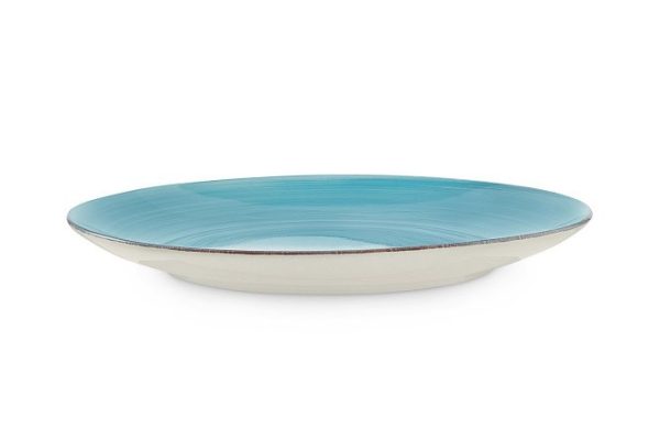 Тарелка обеденная EVIO Bermuda Turquoise Керамика, 27 см