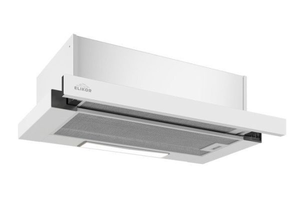 Вытяжка ELIKOR Slide 50П-430 КВ II М-430-50-580 цвет белый, 50х17.4х30.7 см