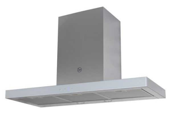 Вытяжка MBS Trinia 190 White Glass цвет металлик, белый, 90х51.5х40 см