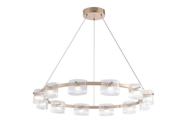 Люстра подвесная FAVOURITE Ori 7 кв.м., LED, 82 см