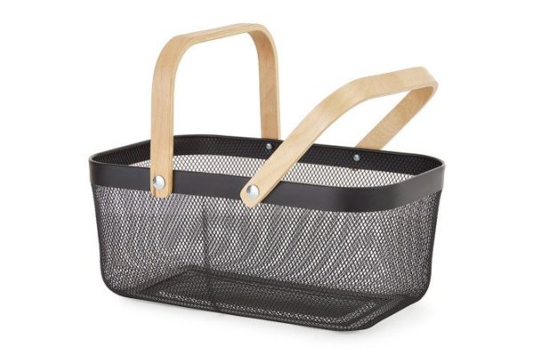 Корзина с ручками BERKRAFT Istad 40х17х24.5 см