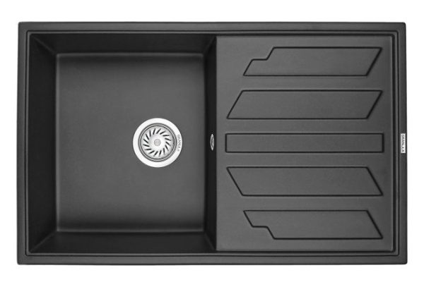 Мойка врезная с крылом GRANULA Granula 8002 79х50х20 см