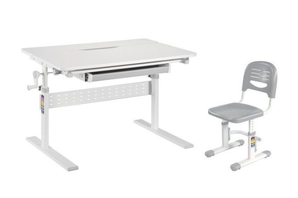 Комплект мебели парта Colore Grey (new) и стул SST3 Grey