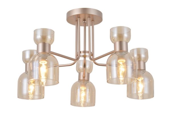Люстра SCHAFFNER Boccale 25 кв.м., 58x33x58 см, E14