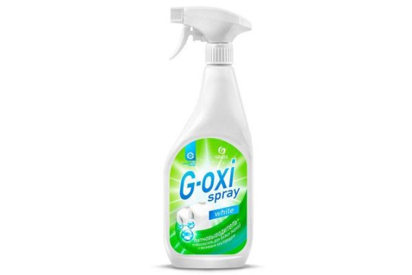 Пятновыводитель-отбеливатель GRASS G-Oxi Spray White