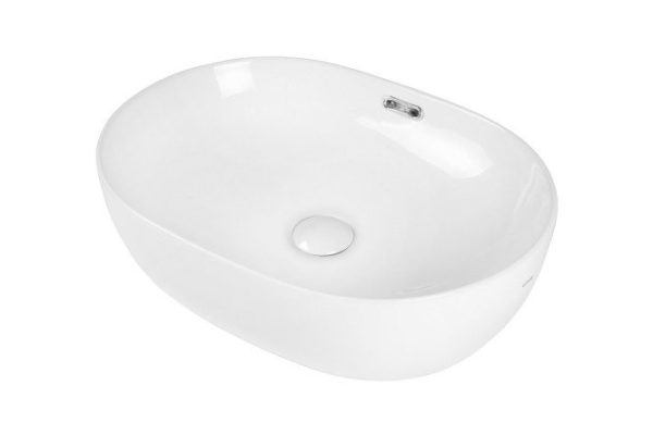 Раковина накладная BOND Oval S65-490 Накладная, 49х13.5х36 см
