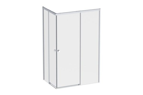 Душевое ограждение напольное AM.PM X-Joy Square Slide 120х80 см W94G-403-12080-MТ