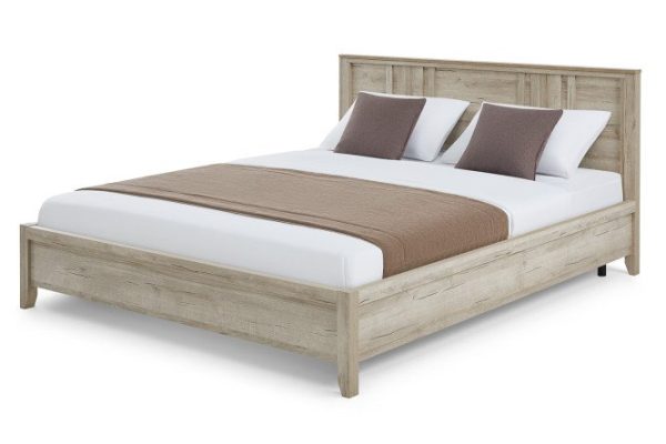 Кровать SCANDICA Oslo цвет дуб серый Craft 180х200 см