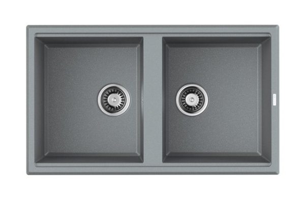 Мойка врезная OMOIKIRI Tedori 86-2-GR 4993572 86х51х20 см