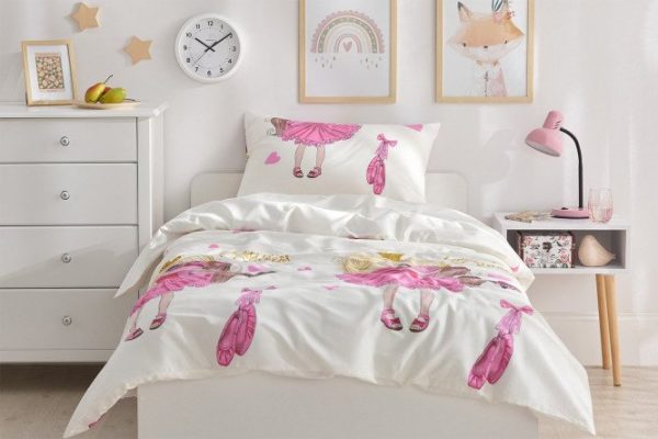 Комплект постельного белья MICASA Little princess детский Сатин, 145х210 см