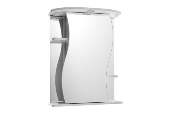 Зеркало-шкаф Лиана 55 Э-Лиа02055-01СвП с LED-подсветкой 55х72х25 см, Правый
