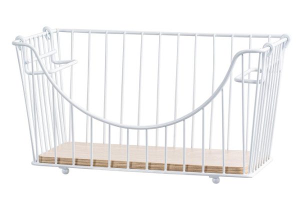 Корзина с ручками BERKRAFT Scandy 28.6x14x13.5 см