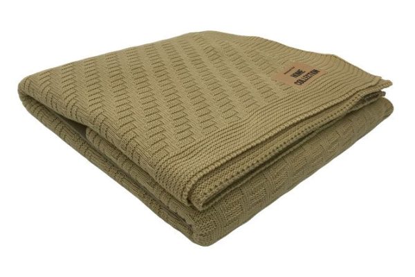 Плед вязаный MARHATTER MX8265 Трикотаж, 150х200 см