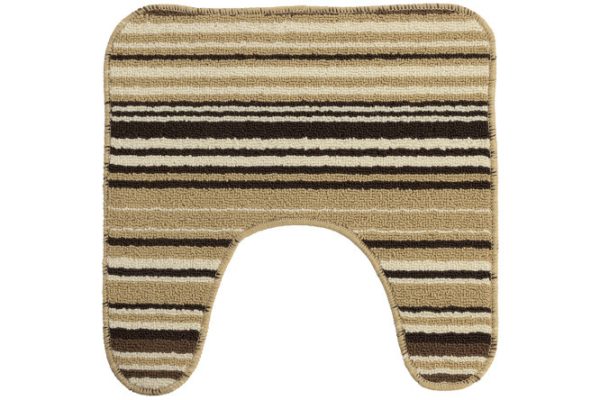 Коврик для ванной комнаты Beige 50x50 см, Полипропилен