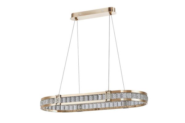 Люстра подвесная LED FAVOURITE Theatrum 35 кв.м., 86х8х36 см, LED