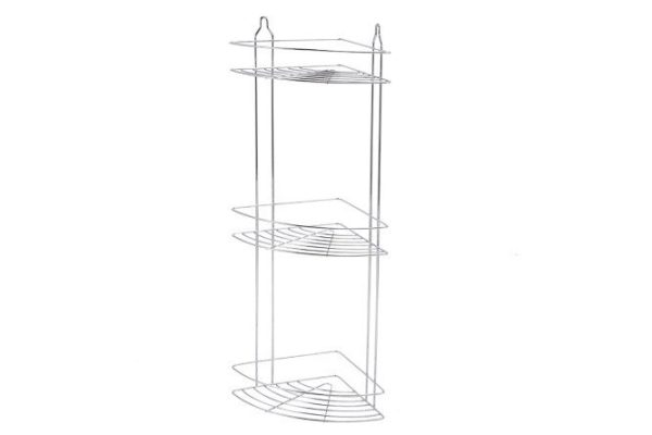 Полка 3-ярусная угловая BERKRAFT Classic 21.5x69x21.5 см