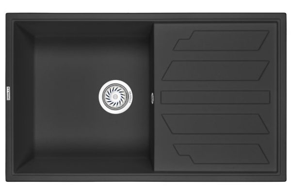 Мойка врезная с крылом GRANULA Granula 8601 86х50х20 см