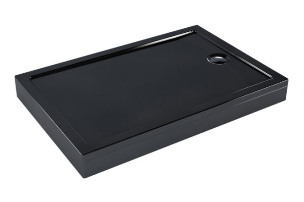 Поддон универсальный MELODIA DELLA VITA Square MTYSQ12080Bk 120х13 см