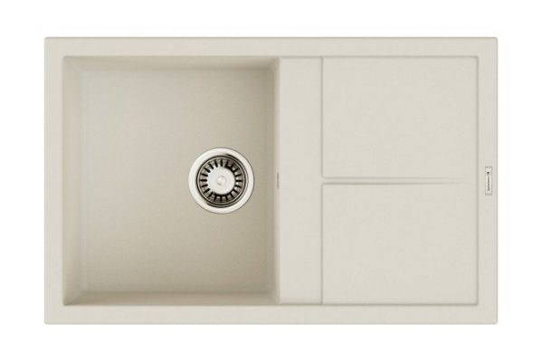 Мойка врезная с крылом OMOIKIRI Sumi 79A-WH 4997096 79х50х20 см
