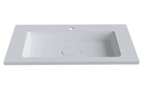 Раковина для ванной Modul 2911020341 Полувстраиваемая, 100х13.3х45 см