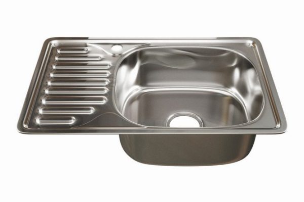 Мойка врезная с крылом MIXLINE 530532 правый выпуск 3 1/2 66х42х16 см