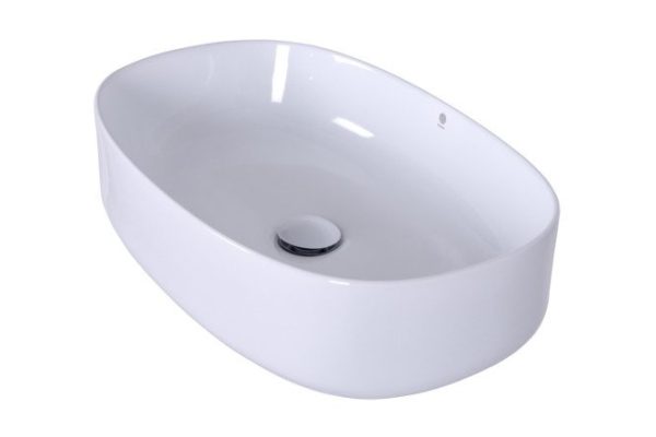 Раковина накладная ORANGE B07-540W Накладная, 54х14.5х35 см