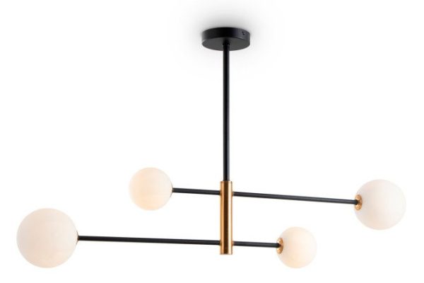 Светильник потолочный FREYA Modern Sphirity 10 кв.м., 98x58x13 см, G9