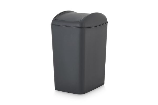 Контейнер для мусора Soft с крышкой 16x32x22.5 см, 10 л