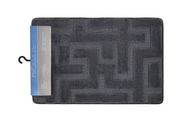 Коврик для ванной комнаты MICASA Urban 60x90 см, Микрофибра