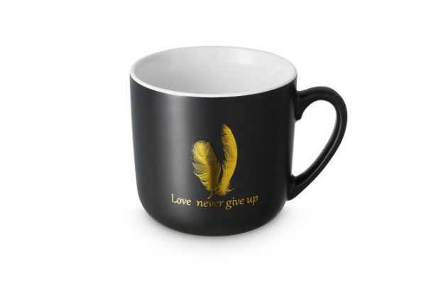 Кружка Golden feather 380 мл, Фарфор