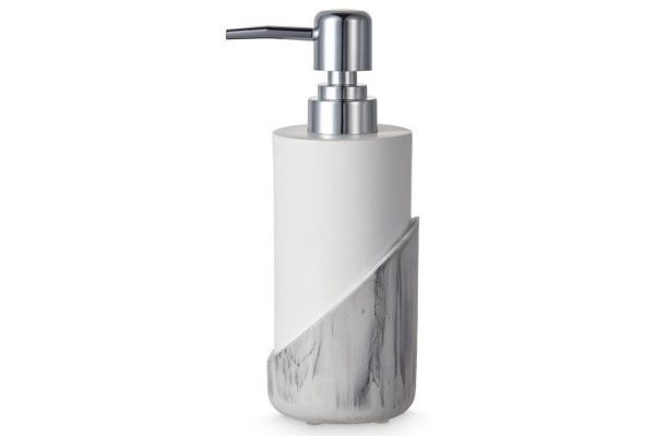 Дозатор для жидкого мыла Marble light 350 мл