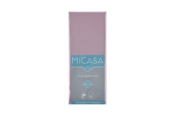 Пододеяльник MICASA Calma Сатин 150х215 см, 1,5 спальный