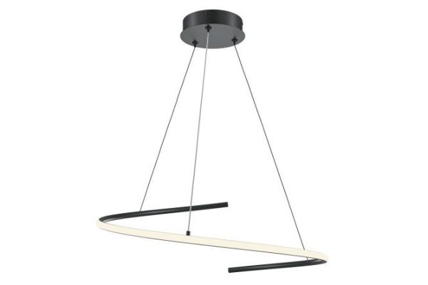 Светильник подвесной MAYTONI Modern Curve 12 кв.м., LED, 60 см