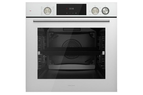 Электрический духовой шкаф KRONAsteel Nebula steam KROE058 60 WH 59.5х59.5х56.7 см