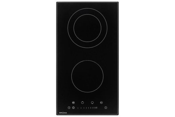 Электрическая панель KRONAsteel Laurel 30 BL KREH05, чёрный 28.8 см