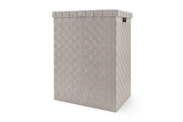 Корзина для белья с крышкой 650119-WS L 43x55x32 см, Полипропилен