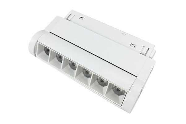 Светильник трековый поворотный магнитный LED VITALUCE VT0200044 2 м², 12.5x7.5x3.3 см, LED