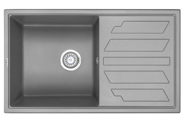Мойка врезная с крылом GRANULA Granula 8601 86х50х20 см