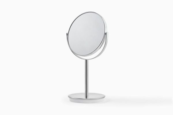 Зеркало косметическое BERKRAFT Allure двустороннее Настольное, 18х33.5х18 см