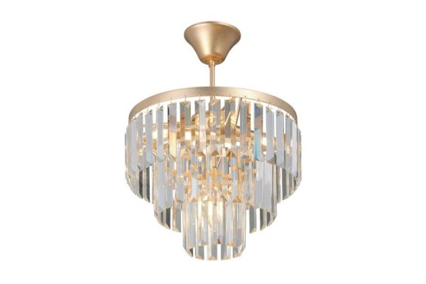 Люстра V5825-8/4PL 12 кв.м., 38x48x38 см, E14