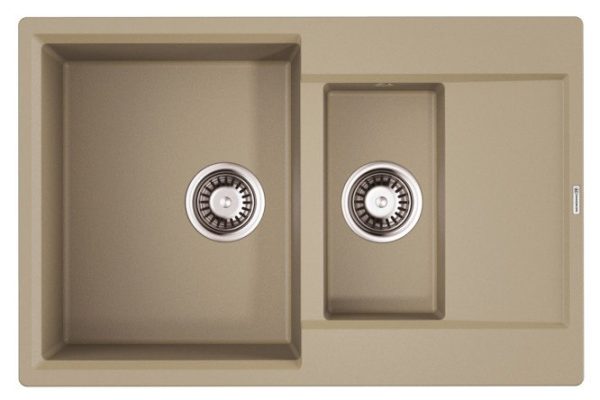 Мойка врезная с крылом OMOIKIRI Daisen 78-2T-CH 4993531 78х51х23 см