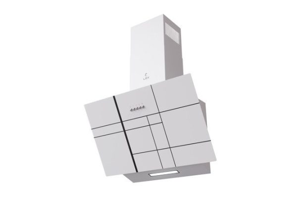 Вытяжка LEX Moza 600 R1 white цвет белый, 60х32.8х26.2 см