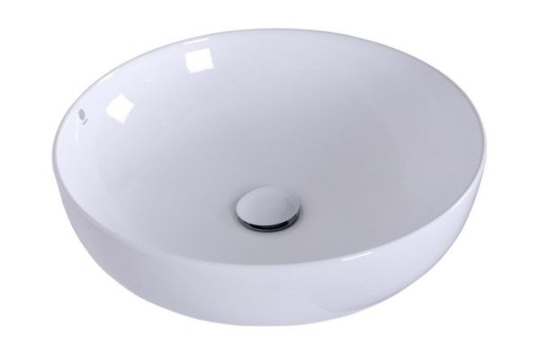 Раковина накладная ORANGE B07-420W Накладная, 42х13х42 см