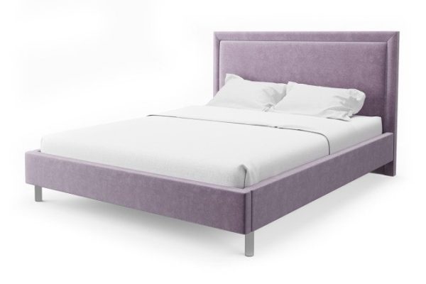 Кровать с подъёмным механизмом Абель цвет бледно-розовый